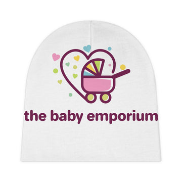 Baby Beanie — "the baby emporium" Pink Stroller Newborn Hat