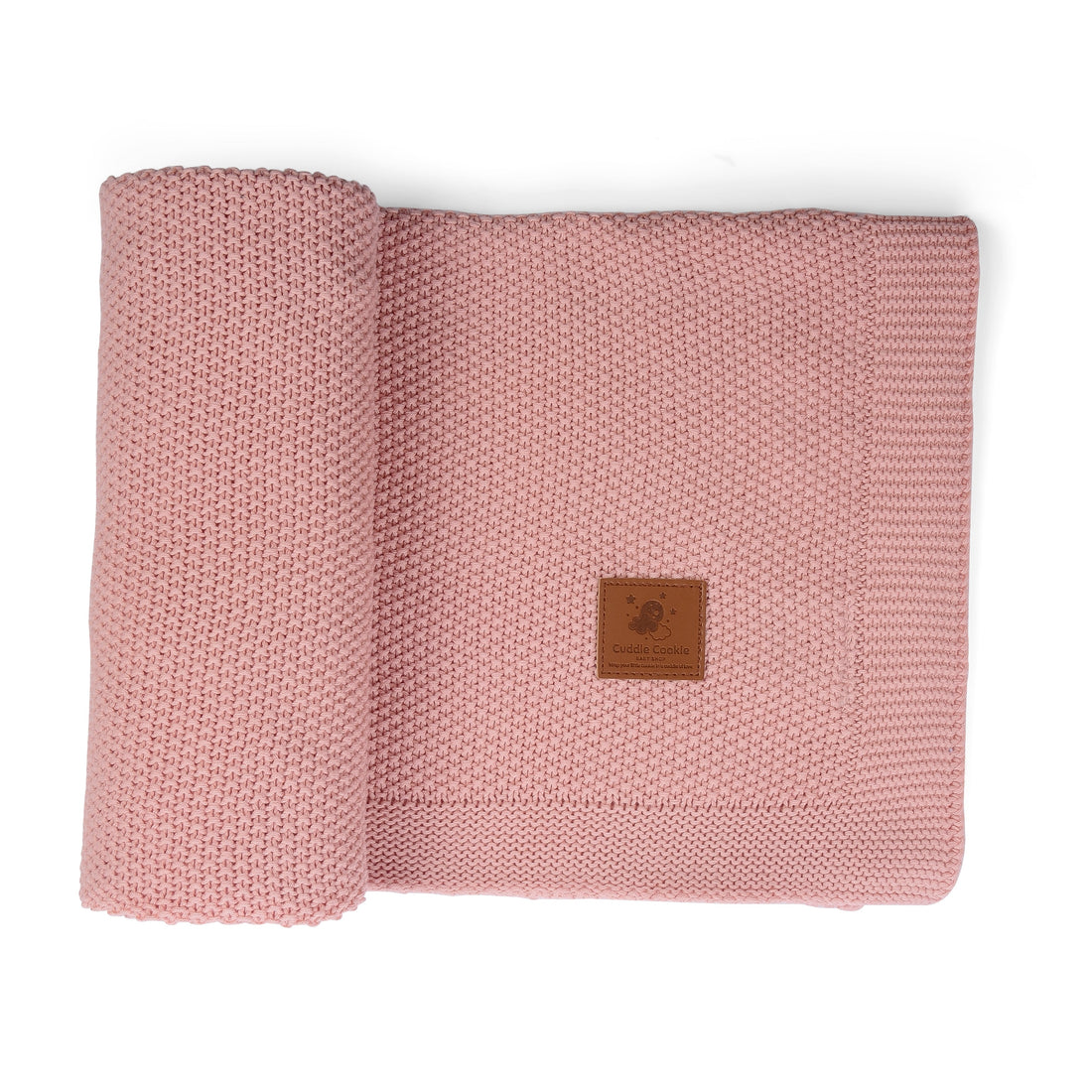 Deluxe Soft Pink Knit Blanket