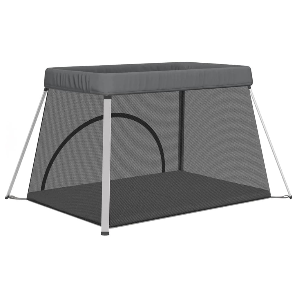 Baby Playpen with Mattress Linen Fabric   Baby Playpen with