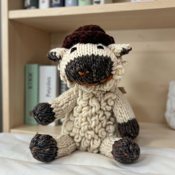 Wool Knit Buddy  | Sawyer the Sheep