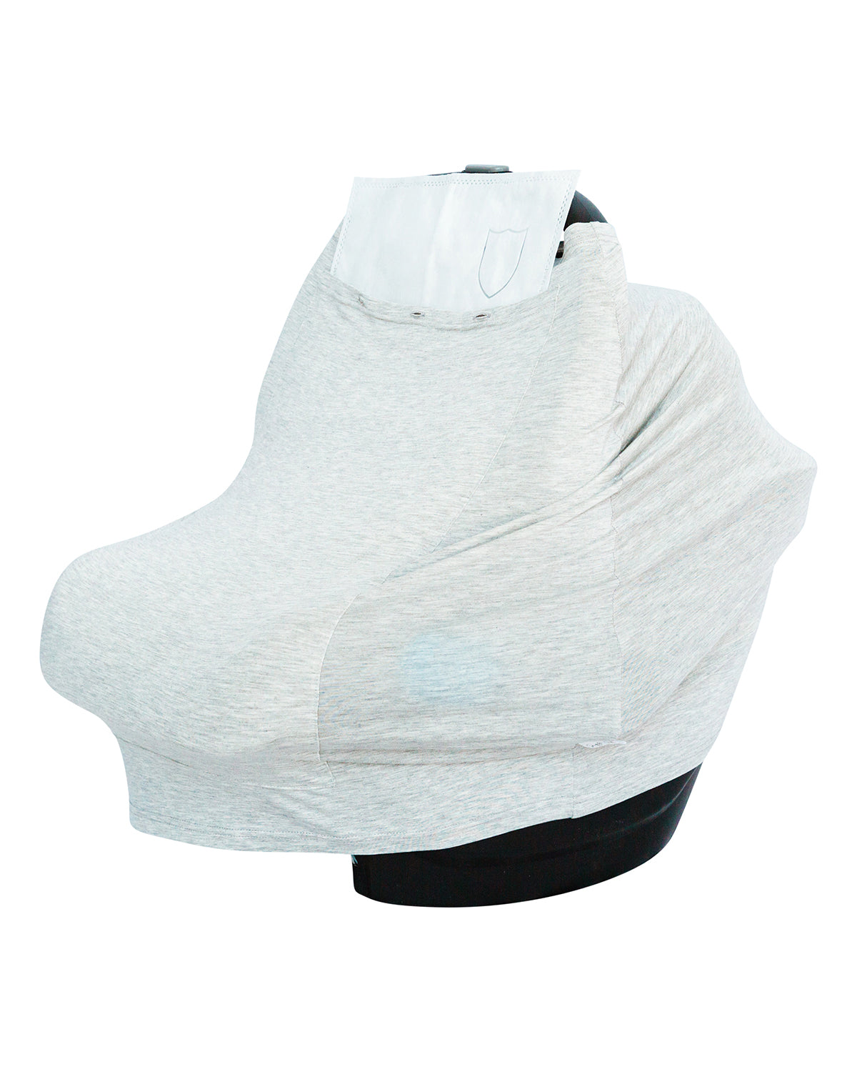 Snuggle Shield® LUXE Protection™ Bamboo Multi-Use Antimicrobial Air Filtering Infant Cover Grey